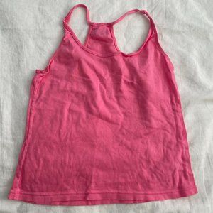 ASK Pink Spaghetti Strap Tank Top